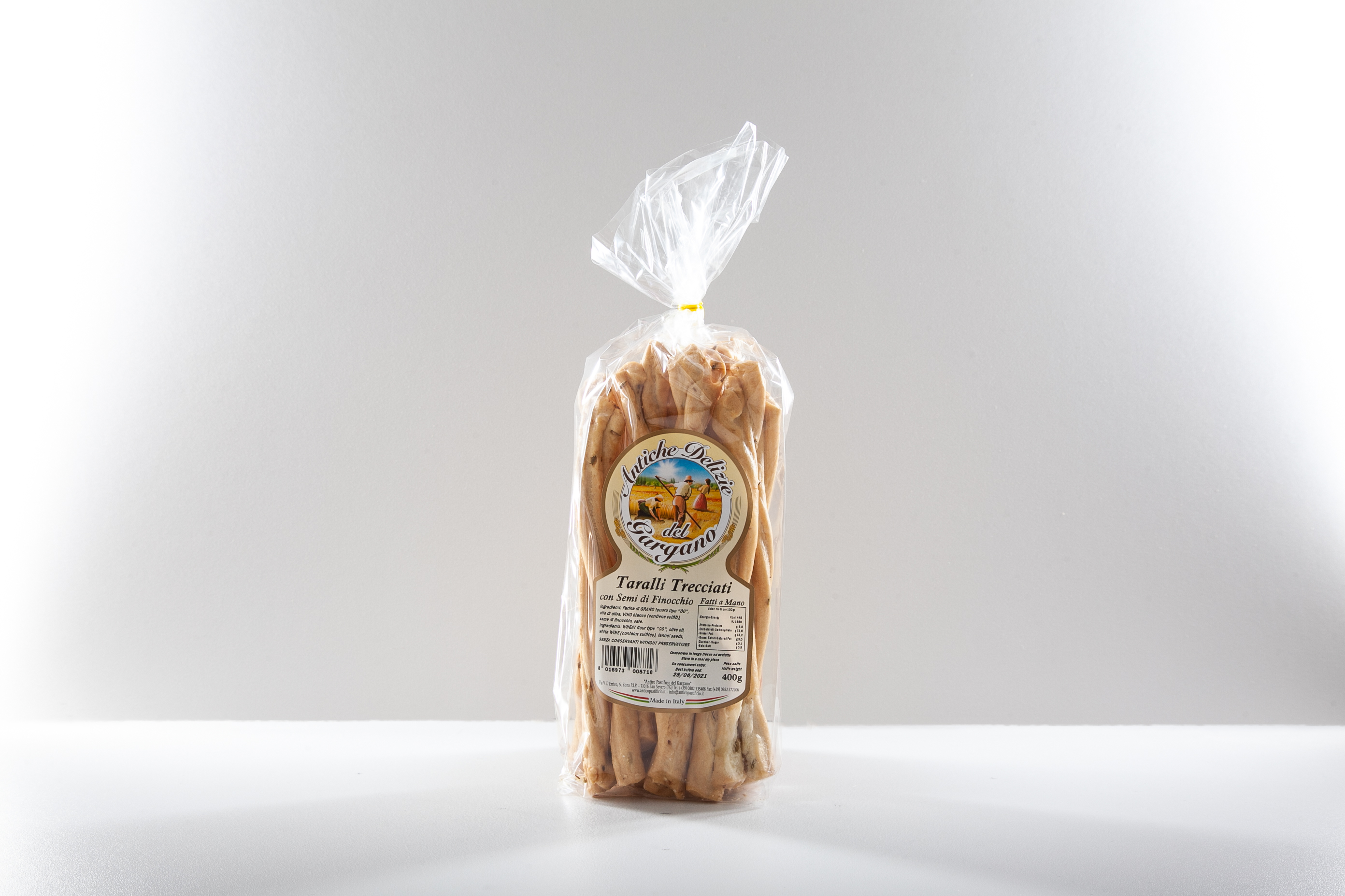 Taralli trecciati al Finocchio 
